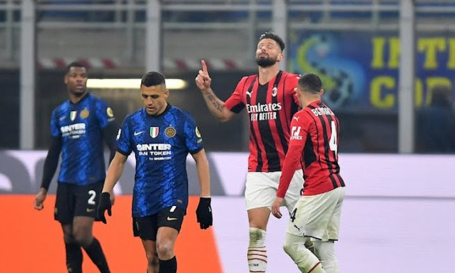 Milan thắng ngược Inter