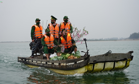 Spring of border guards in Bac Luan