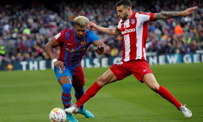 Barca hạ Atletico để vào top bốn