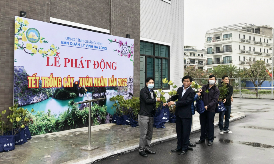 Các đơn vị phát động Tết trồng cây năm 2022