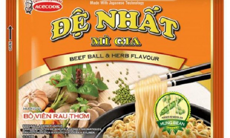 Sản phẩm của Acecook Việt Nam bị cảnh báo ở châu Âu là 'hàng tồn'