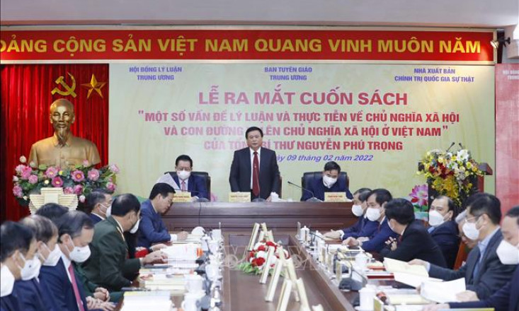 Ra mắt sách của Tổng Bí thư Nguyễn Phú Trọng về con đường đi lên CNXH ở Việt Nam