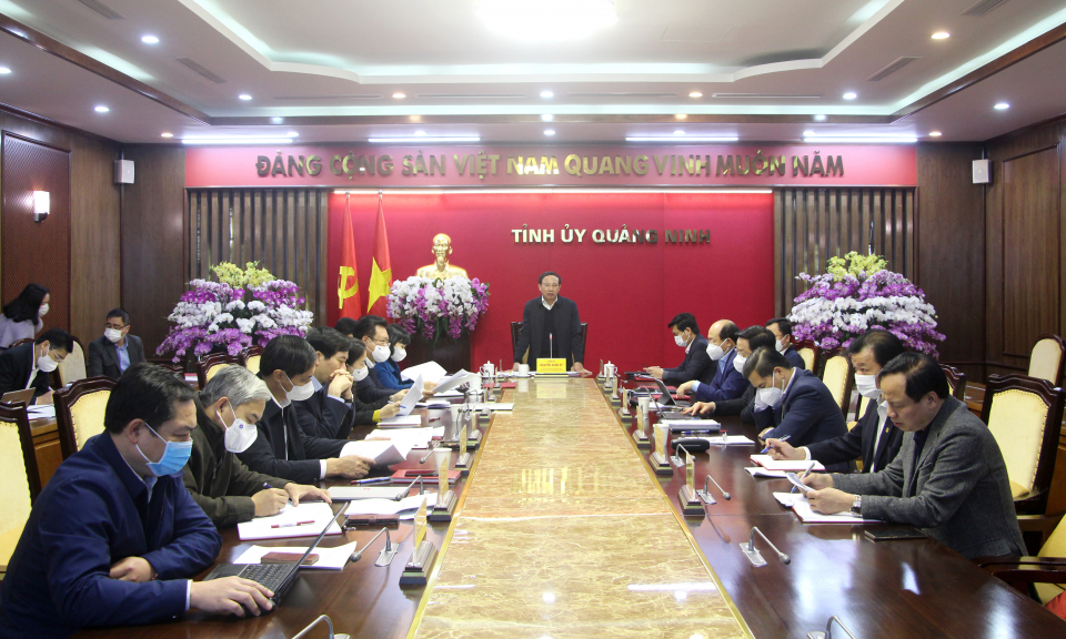 Hội nghị đánh giá, xếp loại các tập thể, cá nhân thuộc thẩm quyền Ban Thường vụ Tỉnh ủy
