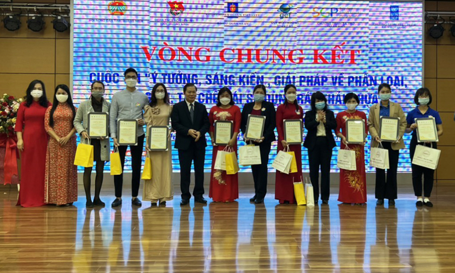 Nỗ lực giảm thiểu, tái chế và tái sử dụng chất thải