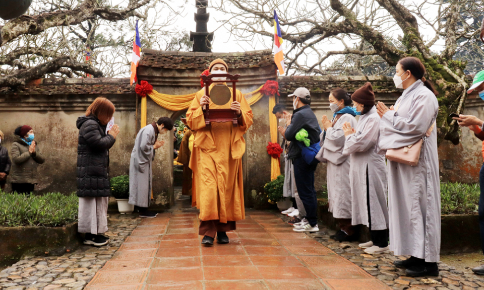Ceremony held to pray for peaceful nation and happy people at Yen Tu