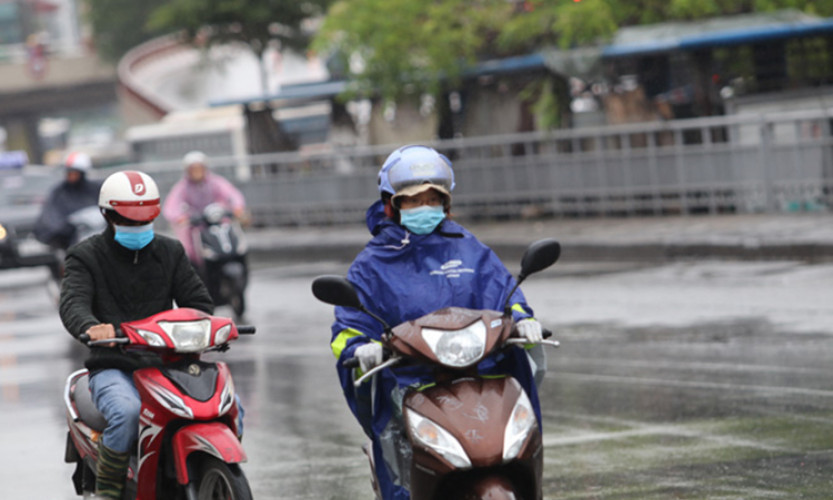 Thời tiết ngày 12/2: Không khí lạnh gây mưa rào vùng núi Bắc Bộ, trời rét