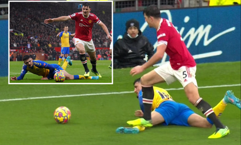 Harry Maguire suýt khiến Man Utd ôm hận vì hành vi phi thể thao