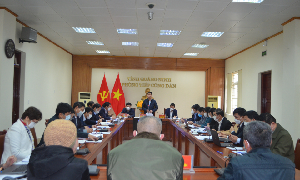 UBND tỉnh tiếp công dân định kỳ