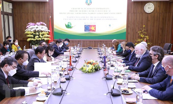 Việt Nam-EU thúc đẩy hợp tác, phát triển nông, lâm, thủy sản