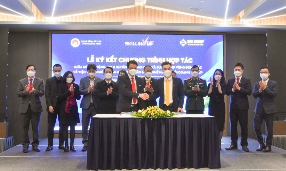 Sở LĐ-TB&XH và Sun Group vùng Đông Bắc tổ chức hội thảo phát triển nguồn nhân lực