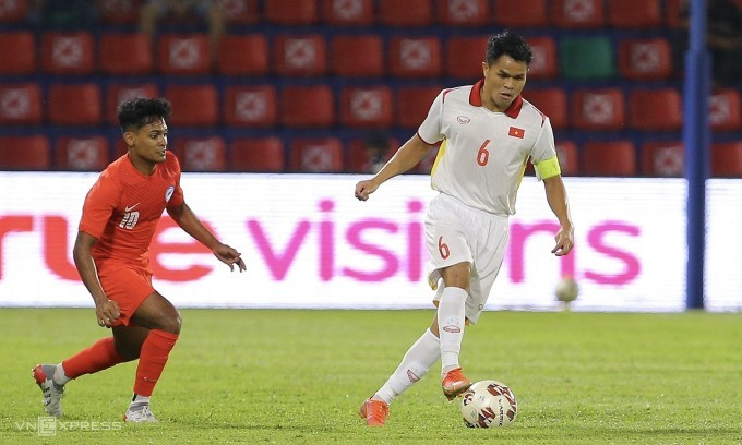 Việt Nam thắng Singapore 7-0 ở U23 Đông Nam Á