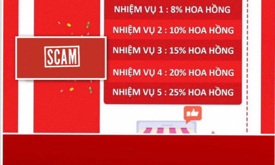 "Bay" 800 triệu đồng sau khi bị lừa tuyển dụng bán hàng online