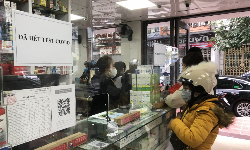 Tăng cường kiểm tra, kiểm soát thị trường kít test nhanh Covid-19