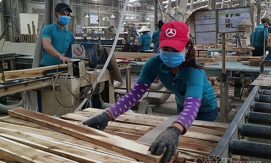Lần thứ 3, xuất khẩu gỗ và sản phẩm gỗ vượt 1,5 tỷ USD/tháng