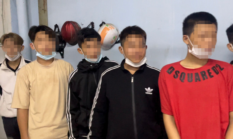 Mâu thuẫn trong chơi game, mang hung khí kéo nhau đi "xử"