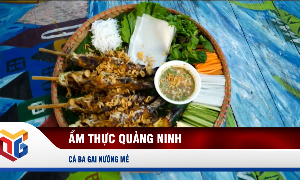 Cá ba gai nướng mẻ