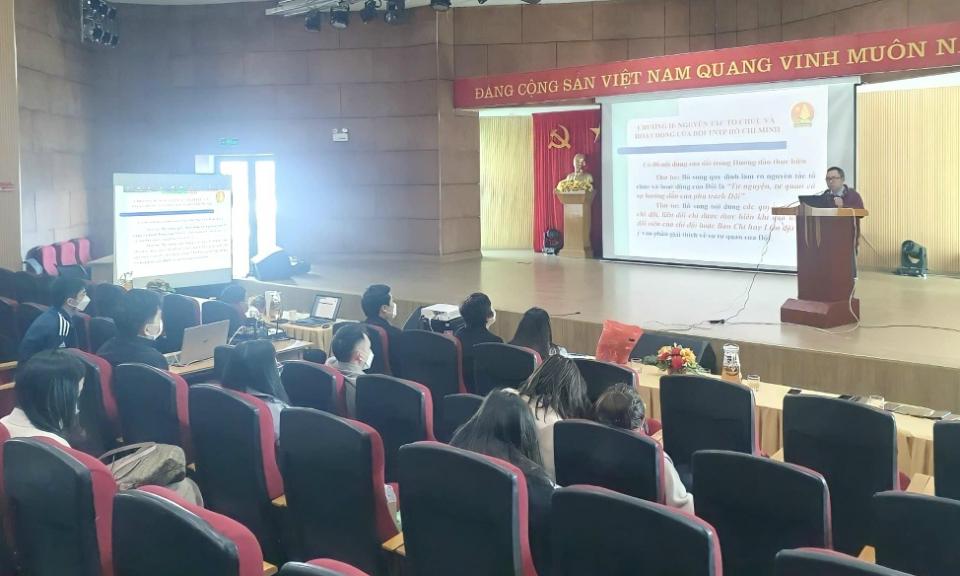 Bồi dưỡng nghiệp vụ Đội và kỹ năng công tác thiếu nhi năm 2022