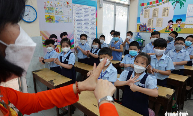 Tiêm vắc xin cho trẻ 5-11 tuổi: Đang lấy ý kiến phụ huynh, sớm nhất tiêm vào tháng 4