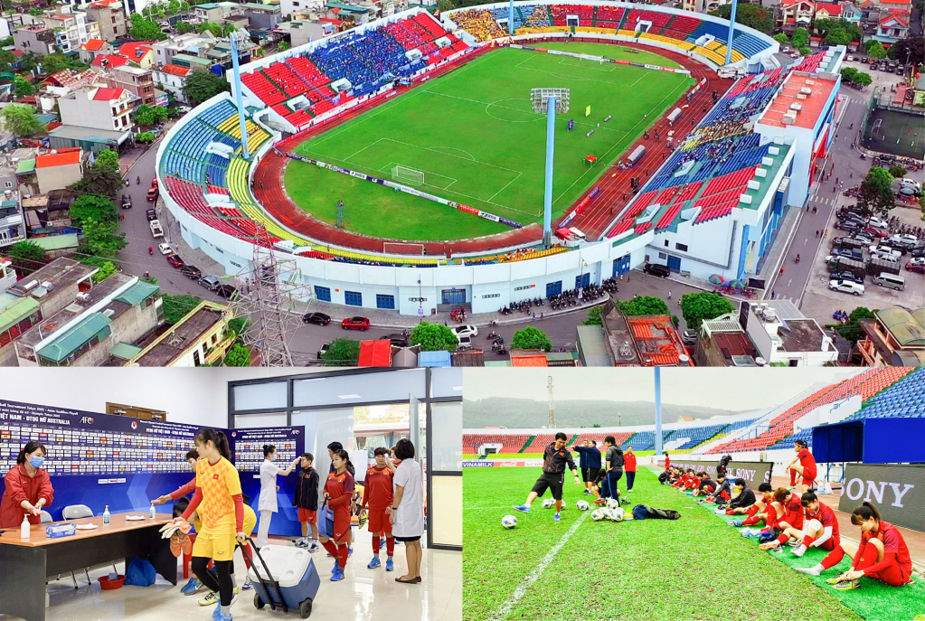 Cam Pha stadium will host Women Football on May 11-21. Located in the centre of Cam Pha city, this staditum has the capacity of 20,000 seats and the best grass in V-League, the top professional football league in Vietnam.