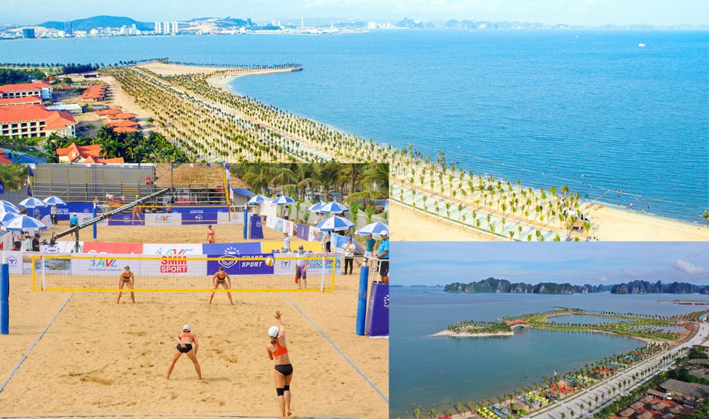 Triathlon, volleyball, and beach handball are scheduled to take place at Tuan Chau International Tourist Area from May 6 to 20. Tuan Chau has become well- known to both international and domestic tourists as an attractive destination.