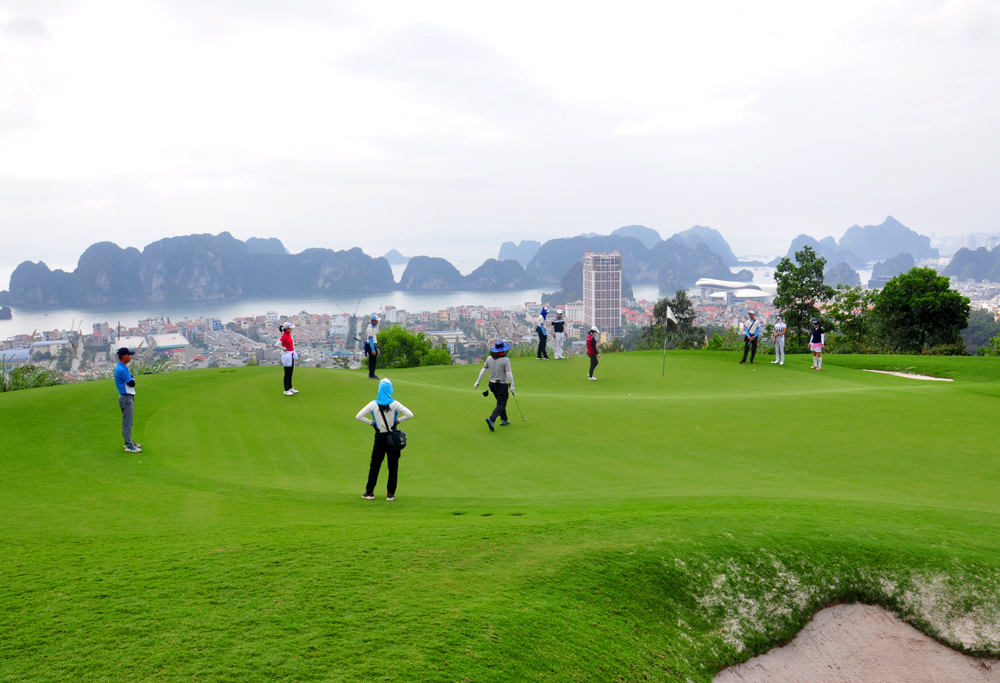 The splendid view from FLC Golf Court.