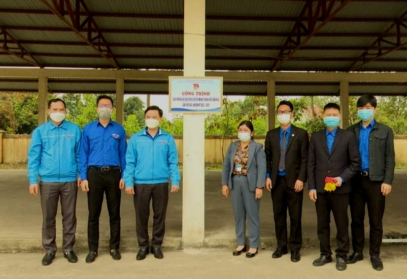 Tỉnh Đoàn tổ chức khánh thành sân vui chơi cho thiếu nhi tại xã Dương Huy (TP Cẩm Phả).
