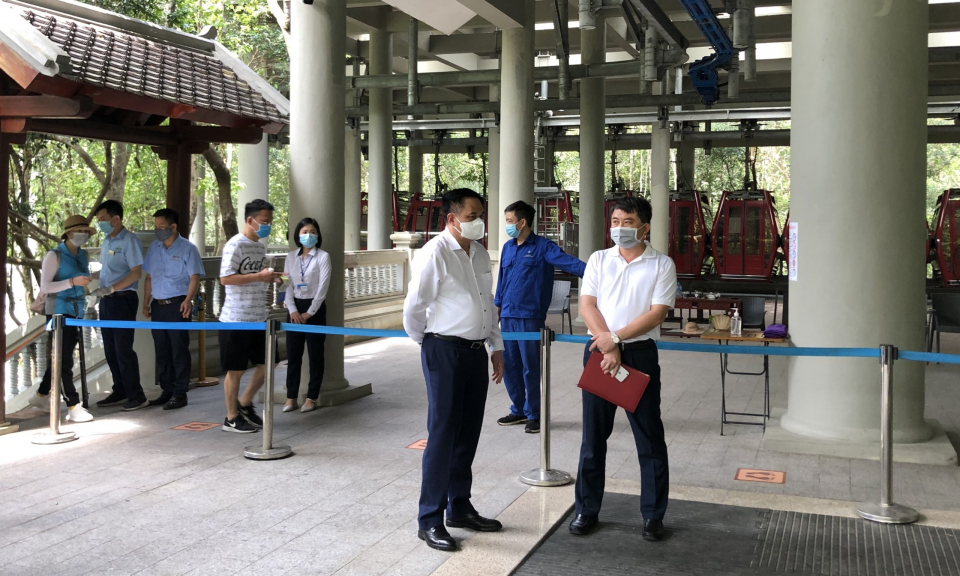Tăng cường kiểm tra đảm bảo an toàn phòng dịch trong du lịch