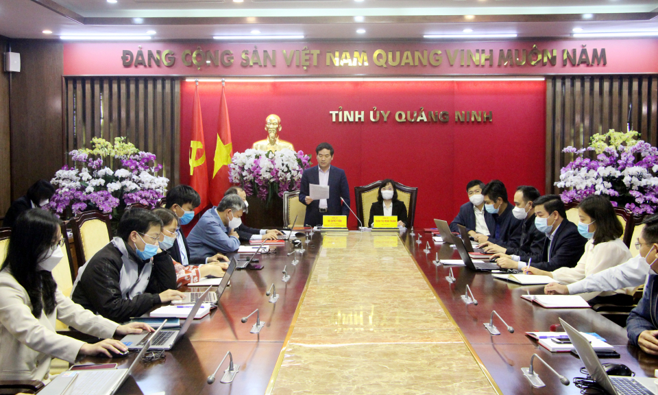 Hội thảo lấy ý kiến vào dự thảo đề án về xây dựng tổ chức cơ sở Đảng và đảng viên
