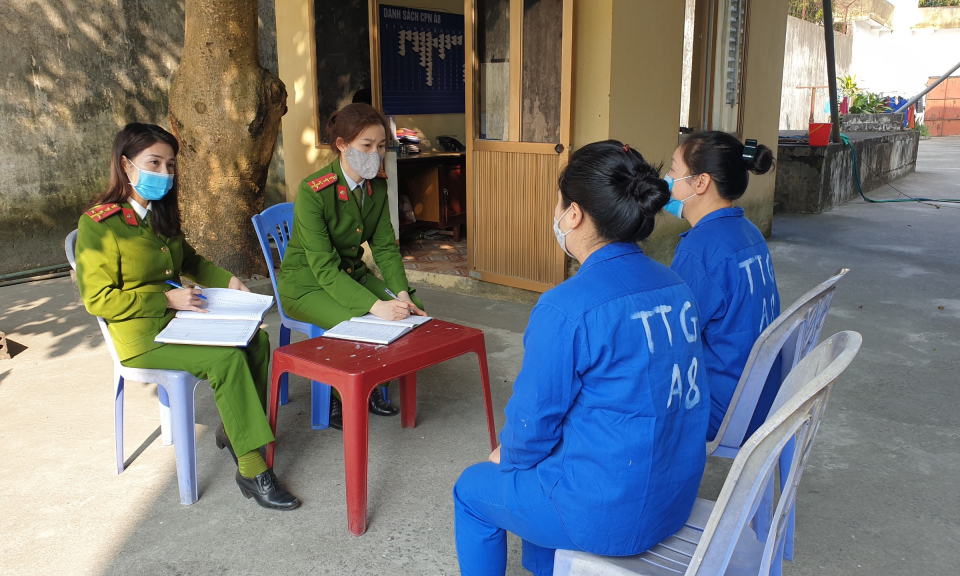 Phụ nữ Công an tỉnh: Bản lĩnh vững vàng, tinh thông nghiệp vụ