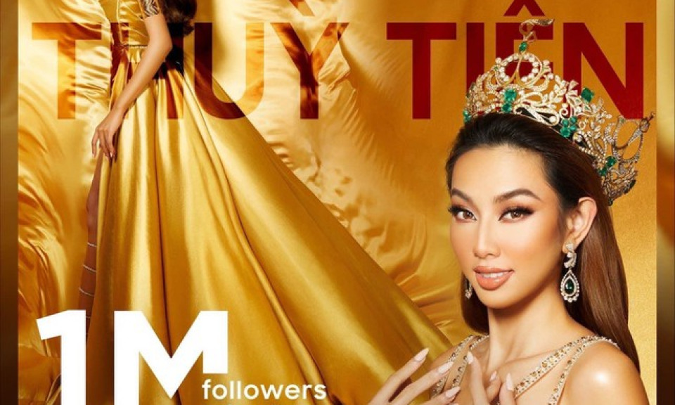 Tròn 3 tháng đăng quang, Thuỳ Tiên chứng tỏ sức hút với 1 triệu người theo dõi trên Tiktok