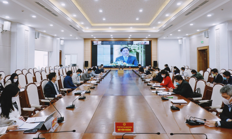 Hội nghị trực tuyến quán triệt Nghị quyết số 02/NQ-CP của Chính phủ