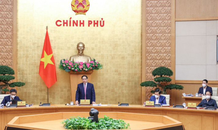 Chính phủ họp phiên chuyên đề thứ ba về xây dựng pháp luật trong năm 2022