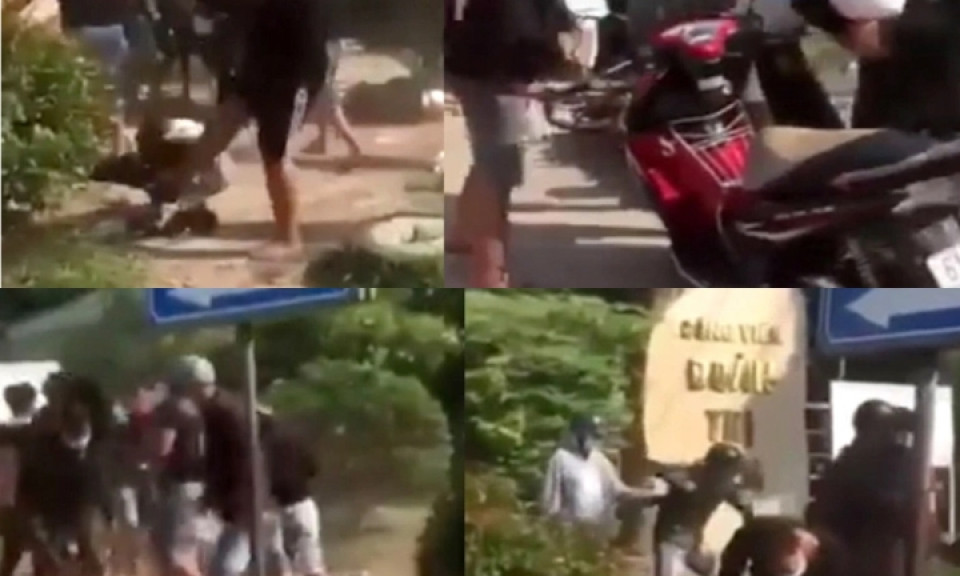 Bình Dương điều tra vụ 3 thiếu niên bị đánh tàn nhẫn trước cổng trường 