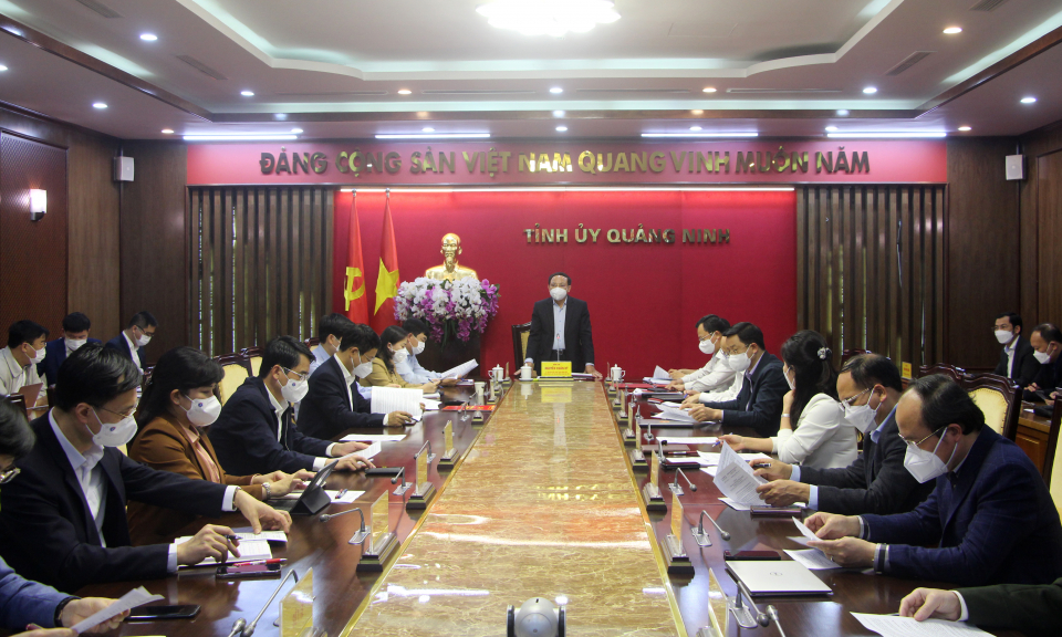 Giao ban Thường trực Tỉnh uỷ