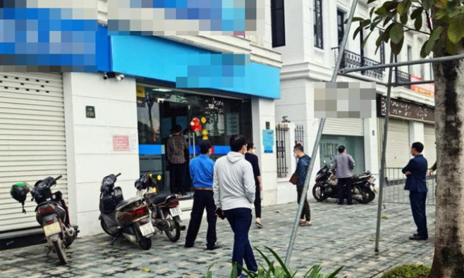 Công an điều tra vụ cướp ngân hàng