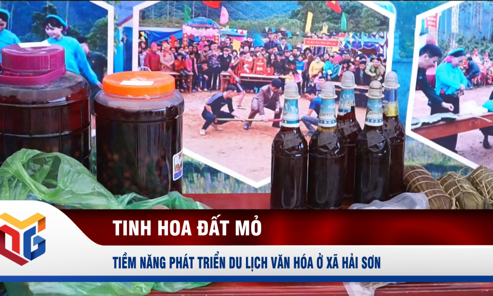 Tiềm năng phát triển du lịch văn hóa ở xã Hải Sơn