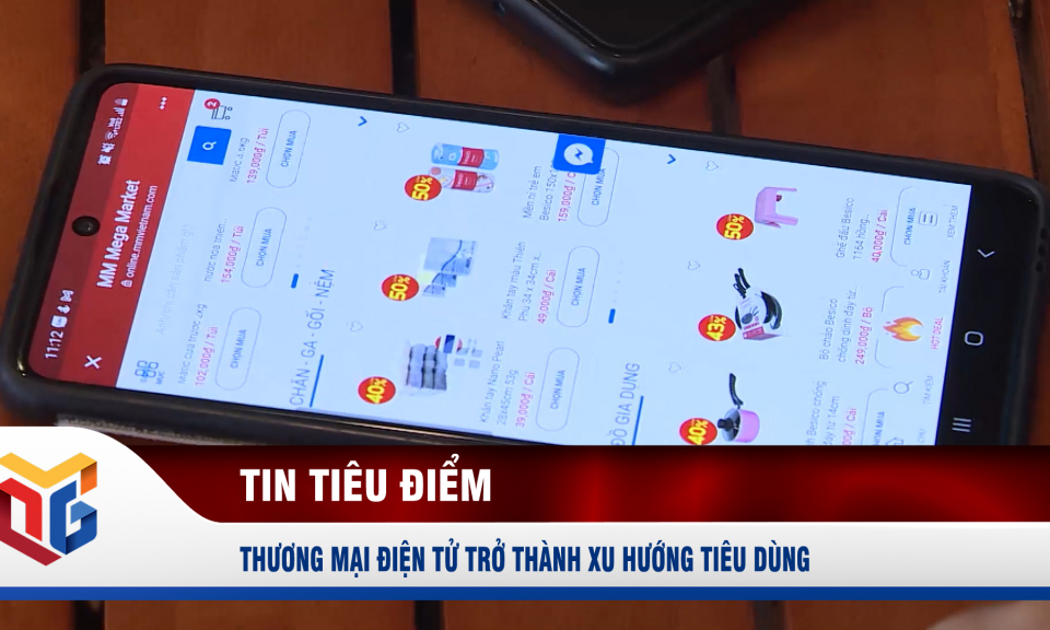 Thương mại điện tử trở thành xu hướng tiêu dùng