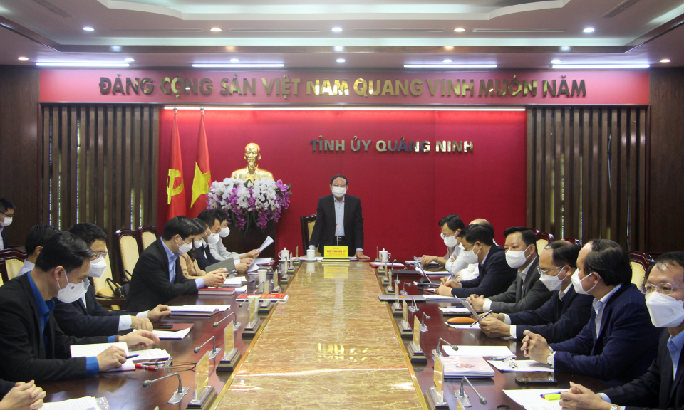 Hội nghị Ban Thường vụ Tỉnh ủy