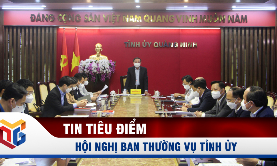 Hội nghị Ban Thường vụ Tỉnh ủy