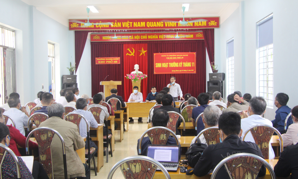 Chuẩn bị tốt các điều kiện cho đại hội chi bộ và bầu trưởng thôn, bản, khu phố