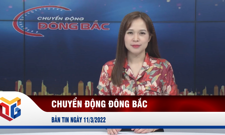 Chuyển động Đông Bắc ngày 11/3/2022