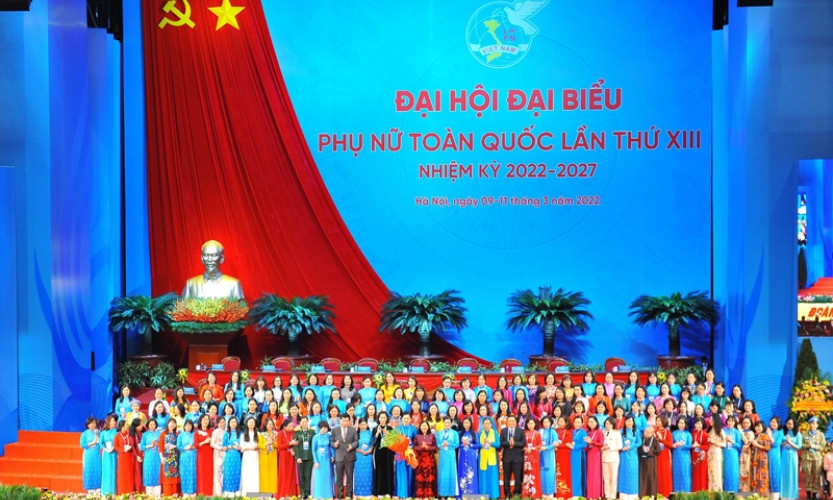 Đại hội đại biểu phụ nữ toàn quốc lần thứ XIII thành công tốt đẹp