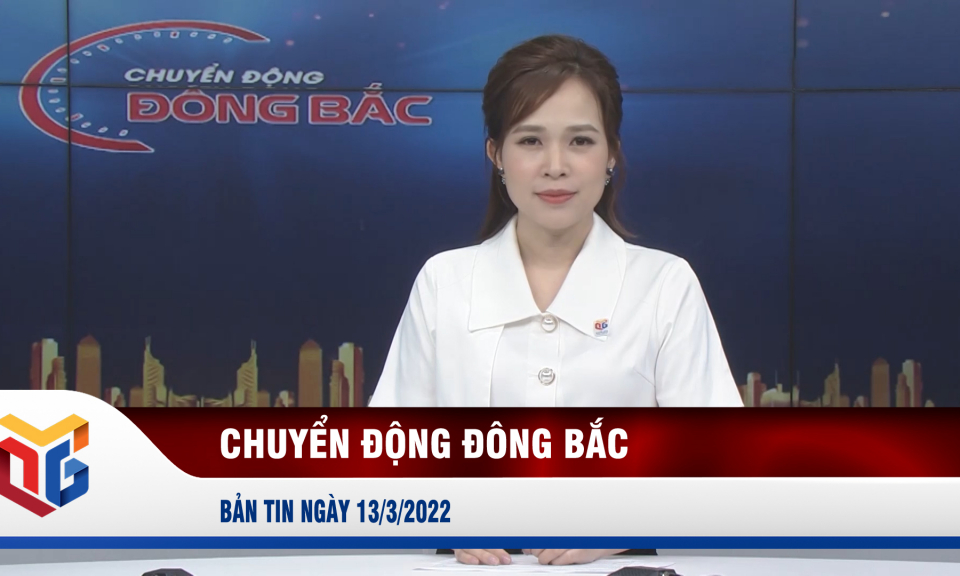 Chuyển động Đông Bắc ngày 13/3/2022