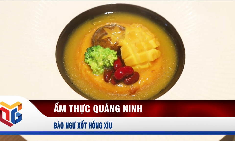 Bào ngư xốt hồng xíu