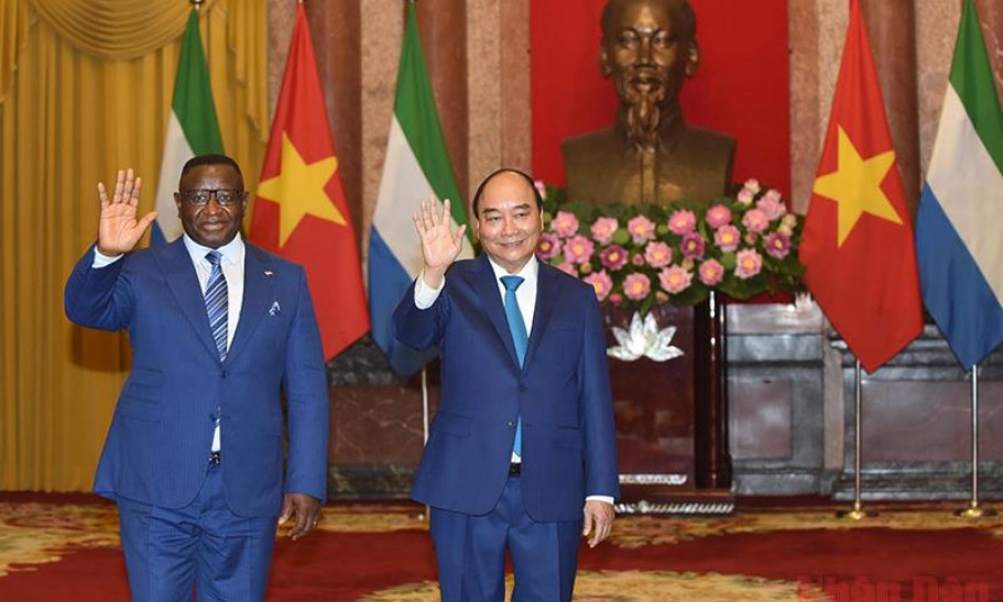 Tăng cường hơn nữa quan hệ hợp tác hữu nghị giữa Việt Nam-Sierra Leone