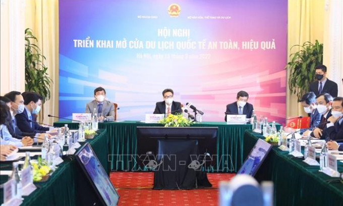 Triển khai mở cửa du lịch quốc tế an toàn, hiệu quả