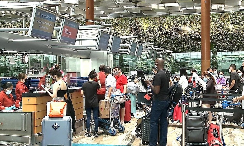 Vietnam Airlines flight carries first foreign tourists after fully reopening border