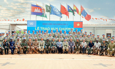 Vietnamese field hospital in South Sudan awarded UN medal