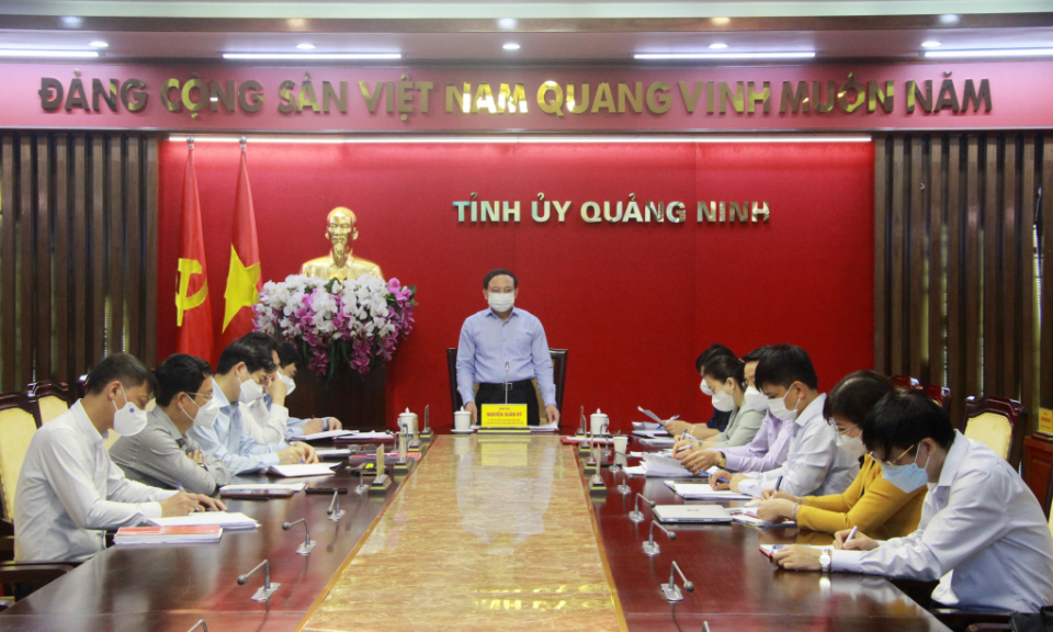 Họp giao ban các Ban Xây dựng Đảng Tỉnh ủy