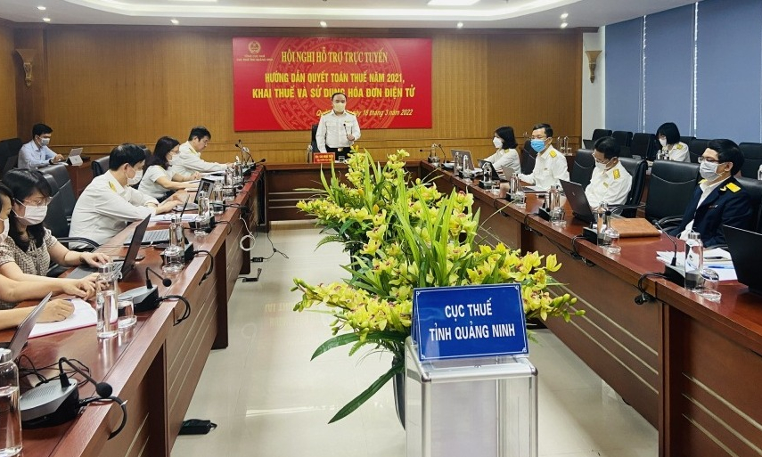 Hỗ trợ trực tuyến hướng dẫn quyết toán thuế năm 2021